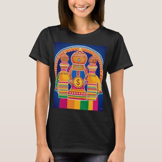 Très beaux coloris de design sur le Tshirt (Devant)