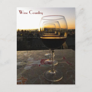 Très Belle Carte Postale De Vin !