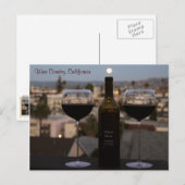 Très Belle Carte Postale Du Pays Du Vin ! (Devant / Derrière)