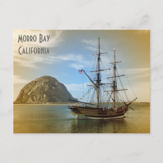 Très Belle Carte Postale Morro Bay ! (Devant)