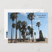 Très Belle Carte Postale Venice Beach ! (Devant / Derrière)