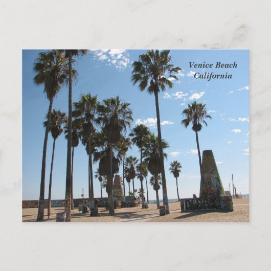 Très Belle Carte Postale Venice Beach ! (Devant)