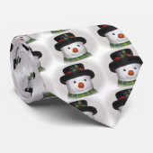 Très belle Cravate Snowman (Roulé)