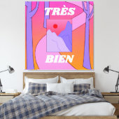 Très Bien Rétro Impression d'Art de Mur de Forêt d (Insitu(Chambre))