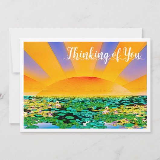 TRÈS BIEN TRANQUILLE Carte plate 5x7 (Devant)