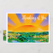 TRÈS BIEN TRANQUILLE Carte plate 5x7 (Devant / Derrière)