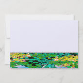 TRÈS BIEN TRANQUILLE Carte plate 5x7 (Dos)