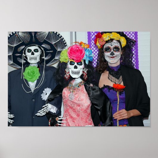 Tres Catrinas Poster (Voorkant)