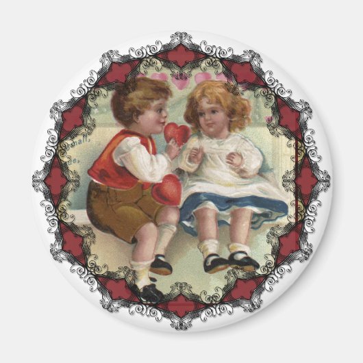 Très cher aimant de la Saint-Valentin (Devant)