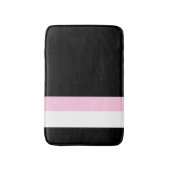 Très Chic Black Stripes Badmat (Voorkant Verticaal)