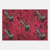 Tres Chic Fleurs Inpakpapier Vel (Voorkant 3)