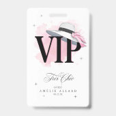 Trés Chic Parisian Sweet 16 ID1162 Badge (Front)