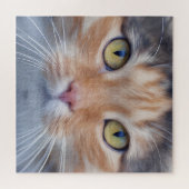 Très Cool Cat Face Jigsaw Puzzle (Horizontal)