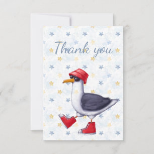 Très Cool Mignon Voyage de Mouette Vacances Merci