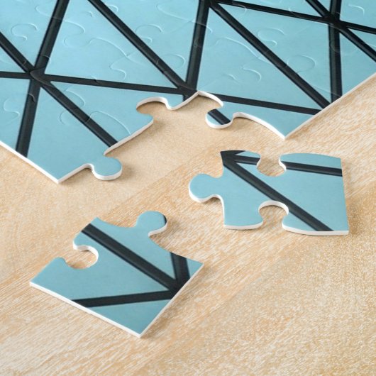 Très dur Triangle Motif Puzzle (Côté)