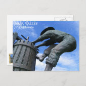 Très grande carte postale de Napa Valley ! (Devant / Derrière)
