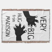 Très gros HUG de votre couverture cadeau de coton (Devant)