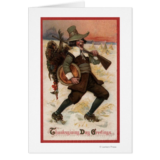 Très heureux chasseur de Turquie (Devant)