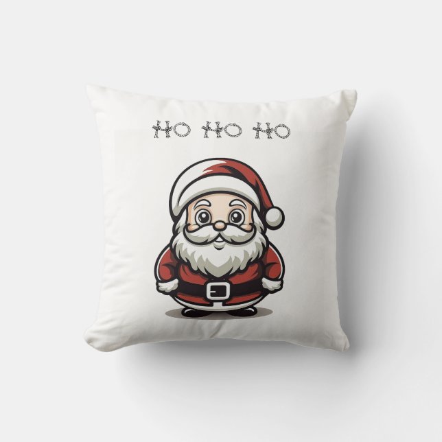 très joli Joyeux Coussin de Noël (Recto)
