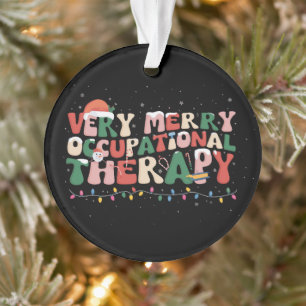 Très joyeuse thérapie occupationnelle de Noël OT N