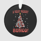 Très joyeux Bunco Noël Arbre Jeu de dés Soirée (devant)