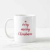Très Joyeux café de Noël Mug (Gauche)