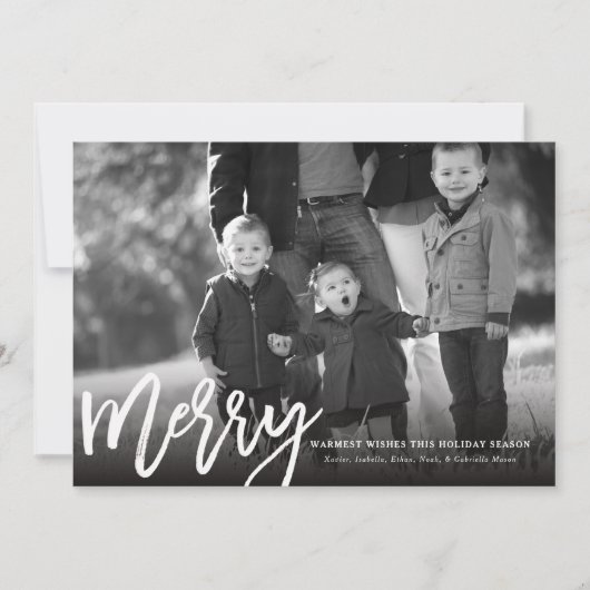 Très Joyeux Carte photo (Devant)