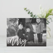 Très Joyeux Carte photo (Debout devant)
