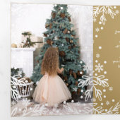 Très Joyeux Noël. Carte Vacances Multi Photo (Intérieur en premier)