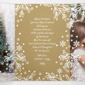 Très Joyeux Noël. Carte Vacances Multi Photo (Intérieur au milieu)