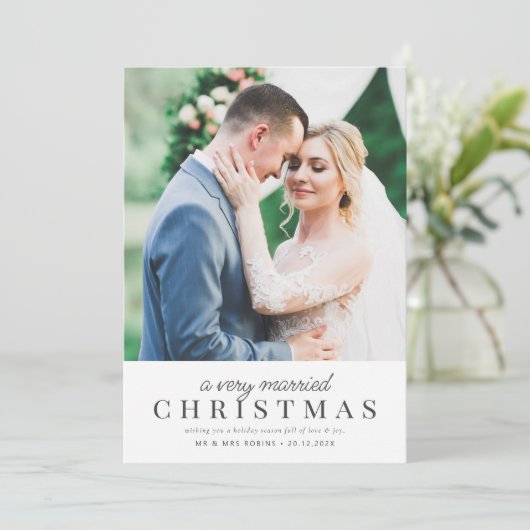 TRÈS MARIÉ | faire-part mariage de vacances (Debout devant)