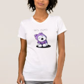 Très mignon T-shirt chien douillet (Devant)