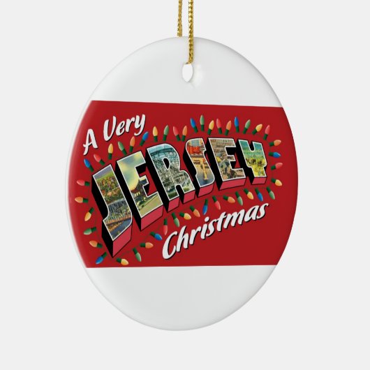 Très ornement de Noël du Jersey (Droite)