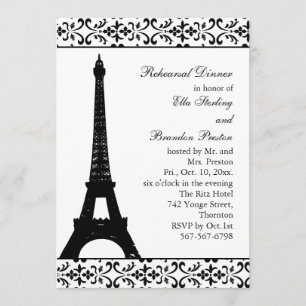 Tres Paris repetial Dinner (wit) Kaart