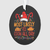 Très Probable De Cuisiner Toute La Journée De Noël (devant)