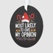 Très Probable De Donner Mon Avis Drôle Noël (devant)