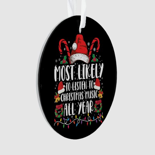 Très Probable D'Écouter Noël Toute L'Année Noël (devant)