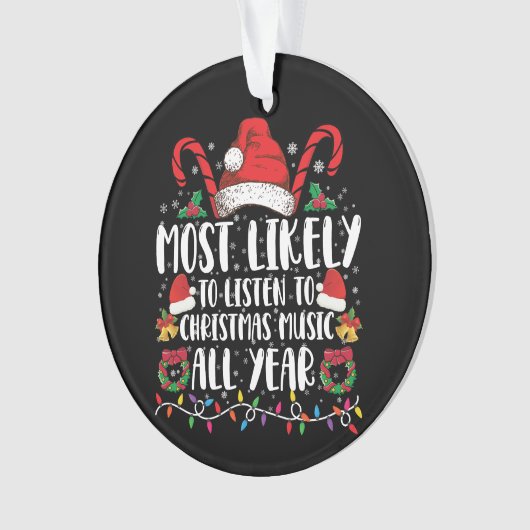 Très Probable D'Écouter Noël Toute L'Année Noël (devant)