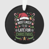 Très Probable D'Être En Retard Pour Noël Famille A (devant)
