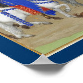 Très Riches Heures - August Poster (Hoek)