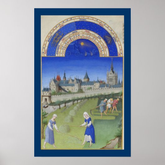 Très Riches Heures - June Poster (Voorkant)