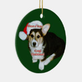 Très un ornement de chiot de Gimli de Noël de (Droite)