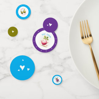 Très Veggie Valentines Confetti