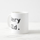 Très vieille tasse de café (Devant gauche)
