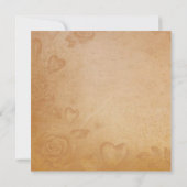 Très vintage, carte de remerciements de style anci (Dos)