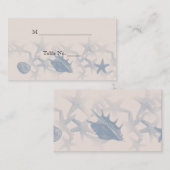 Trésor de la mer Mariage Cartes de Place (Devant / Derrière)