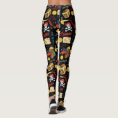 Trésor de pirate capri leggings (Dos)