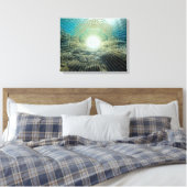 Trésor marin - Toile enveloppée (Insitu(Chambre))