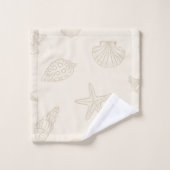 Trésors Côtiers Sandy Taupe (Gant de toilette)