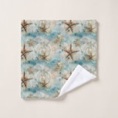 Trésors de la mer vintage (Gant de toilette)